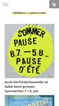 Mobile Screenshot of kinderbaustelle.ch
